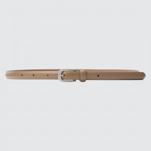 Bolsas Uniqlo Belt Mujer Beige | 809-CSBXTQ