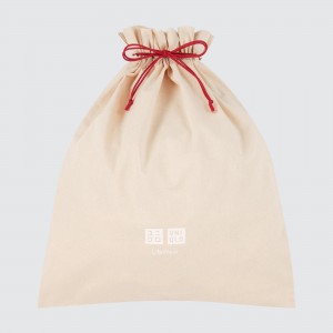 Bolsas Uniqlo Gift Bag Reusable Tote Mujer Blancas | 314-HDZIYO
