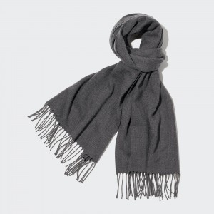 Bolsas Uniqlo Heattech Scarf Mujer Gris | 026-NDCMGL