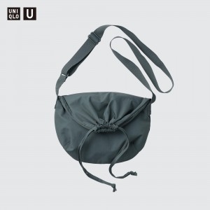 Bolsas Uniqlo Mini Drawstring Bag Mujer Verde | 743-XASFBC
