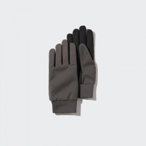 Bolsas Uniqlo Touchscreen Gloves Mujer Gris Oscuro | 391-NUWBYC