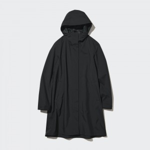 Chaquetas Uniqlo Blocktech Coat Mujer Negras | 179-LUJXYZ