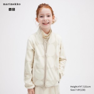 Chaquetas Uniqlo Fleece Zipped Jacket Niños Gris Claro | 739-CYDGFT