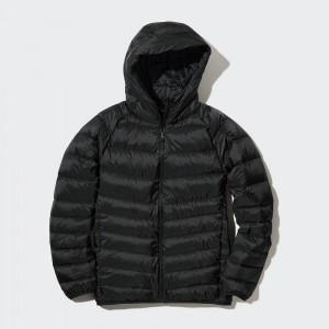Chaquetas Uniqlo Ultra Light Down 3d Cut Parka Hombre Negras | 256-VCKWYT