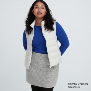 Falda Uniqlo Tweed Mini Skirt Mujer Gris | 195-LKOHSQ