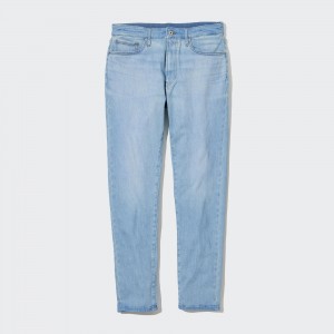 Jeans Uniqlo Ezy Ultra Stretch Slim Fit Jeans Hombre Azules | 293-NFKZRJ