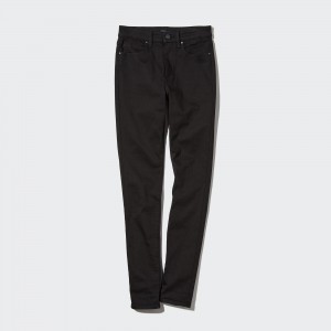 Jeans Uniqlo Ultra Stretch High Rise Skinny Fit Jeans Mujer Negras | 432-YMZKOH
