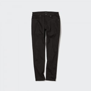 Jeans Uniqlo Ultra Stretch Skinny Fit Jeans Hombre Negras | 805-QPRKOW