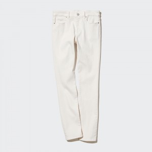 Jeans Uniqlo Ultra Stretch Skinny Fit Jeans Mujer Blancas | 258-SGRVLC