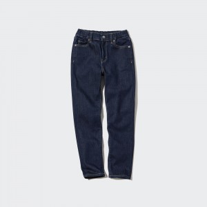 Pantalones Jogger Uniqlo Ultra Stretch Soft Jeans Niños Azules | 810-UOZTSA