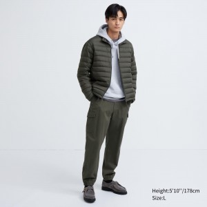 Pantalones Uniqlo Cargo Joggers Hombre Verde Oliva | 207-HWRCGX