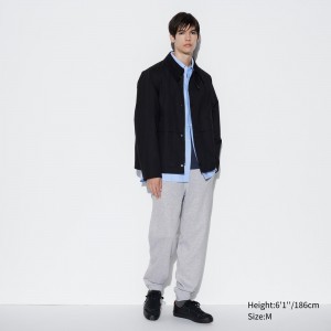 Pantalones Uniqlo Joggers Long Hombre Gris | 857-FKCBNI