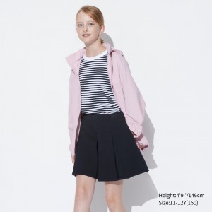 Short Uniqlo Girls Dry Sweat Mini Skort Niños Negras | 254-HEKYCG