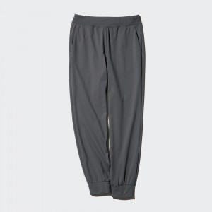 Tops Uniqlo Ultra Stretch Airism Joggers Mujer Gris | 340-COGTLD
